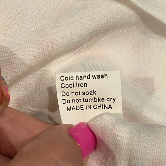 Princess Polly The Allen Mini Dress White & Red floral 16770 - Picture 11 of 13